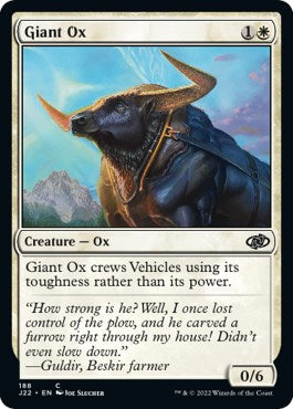 Giant Ox [Jumpstart 2022] MTG Single Magic: The Gathering    | Red Claw Gaming