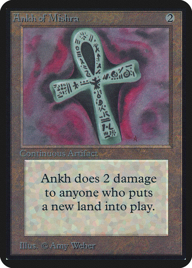 Ankh of Mishra [Alpha Edition] MTG Single Magic: The Gathering    | Red Claw Gaming