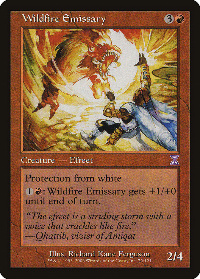 Wildfire Emissary [Time Spiral Timeshifted] MTG Single Magic: The Gathering    | Red Claw Gaming