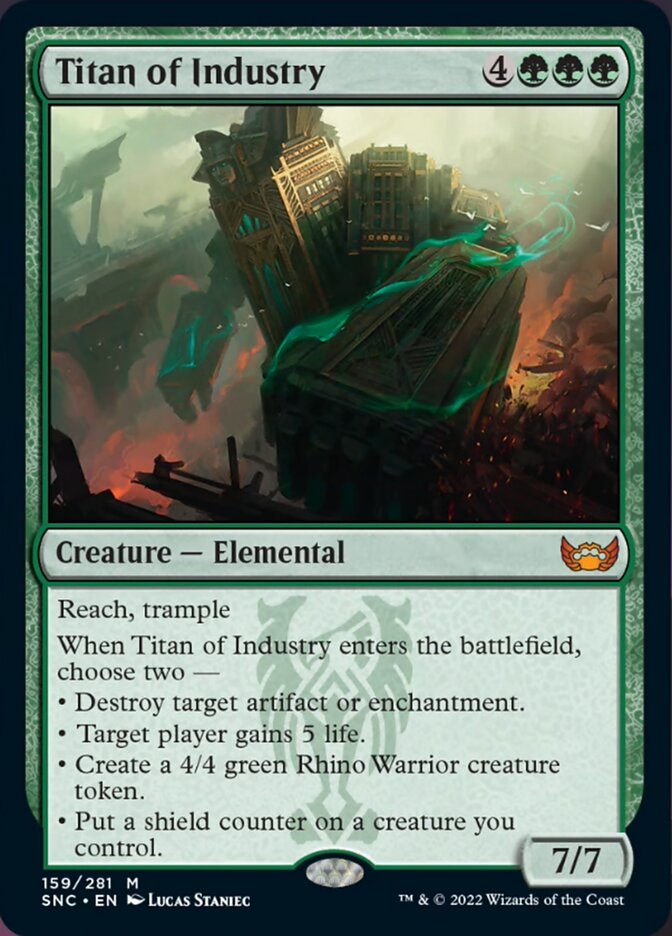 Titan of Industry [Streets of New Capenna] MTG Single Magic: The Gathering    | Red Claw Gaming