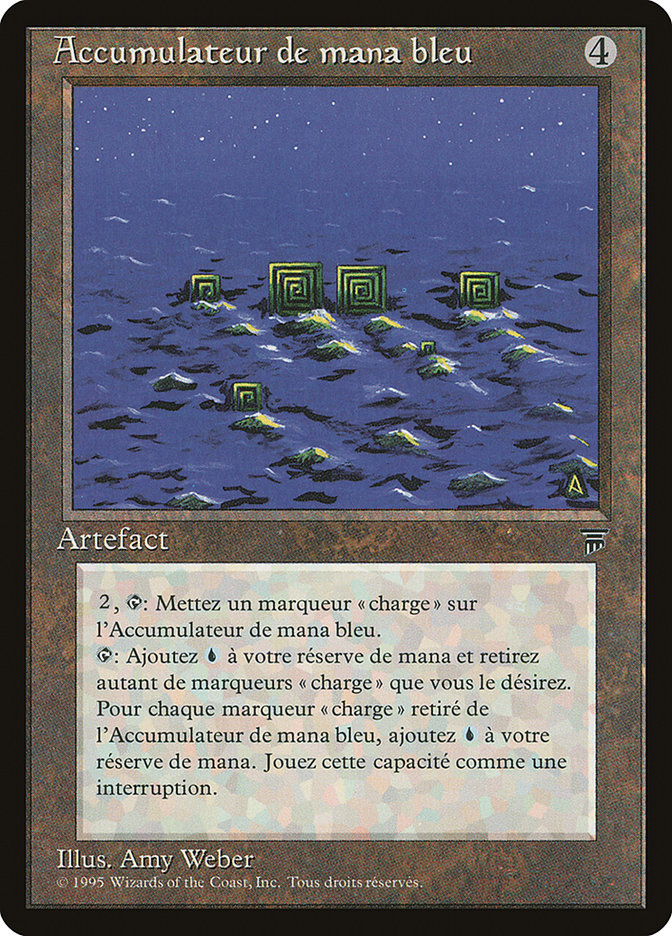 Blue Mana Battery (French) - "Accumulateur de mana bleu" [Renaissance] MTG Single Magic: The Gathering    | Red Claw Gaming