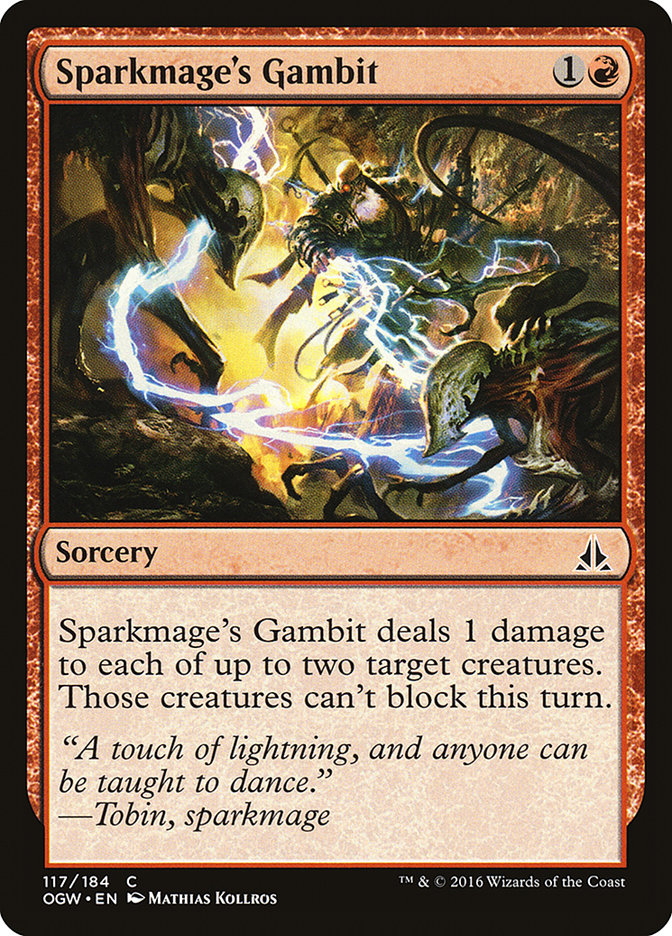 Sparkmage's Gambit [Oath of the Gatewatch] MTG Single Magic: The Gathering    | Red Claw Gaming