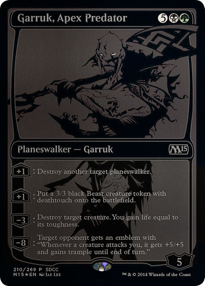 Garruk, Apex Predator [San Diego Comic-Con 2014] MTG Single Magic: The Gathering    | Red Claw Gaming