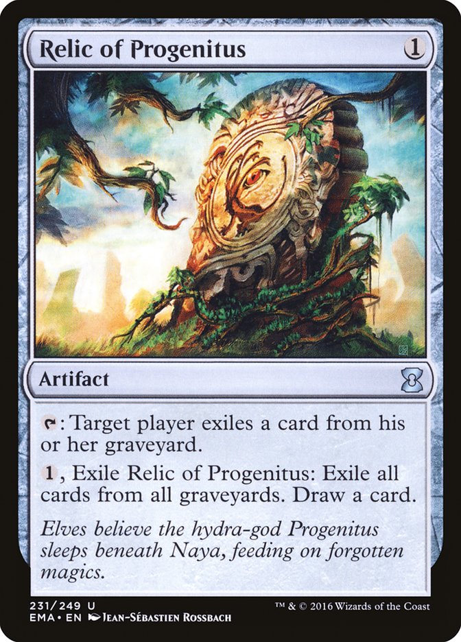 Relic of Progenitus [Eternal Masters] MTG Single Magic: The Gathering    | Red Claw Gaming