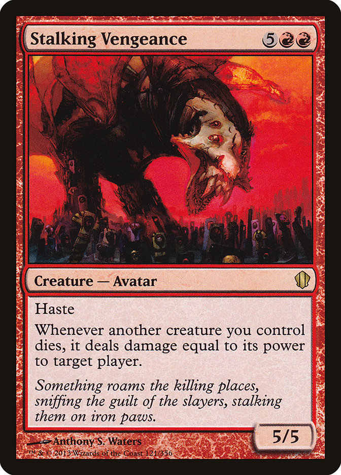 Stalking Vengeance [Commander 2013] MTG Single Magic: The Gathering    | Red Claw Gaming