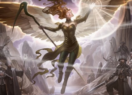 Sigarda's Splendor Art Card [Innistrad: Midnight Hunt Art Series] MTG Single Magic: The Gathering    | Red Claw Gaming