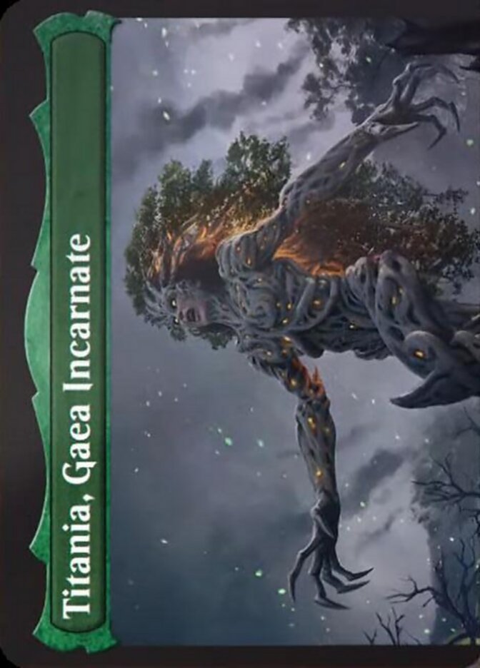 Titania, Voice of Gaea [The Brothers' War] MTG Single Magic: The Gathering    | Red Claw Gaming