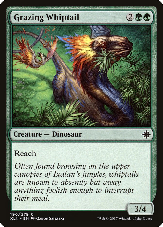 Grazing Whiptail [Ixalan] MTG Single Magic: The Gathering    | Red Claw Gaming