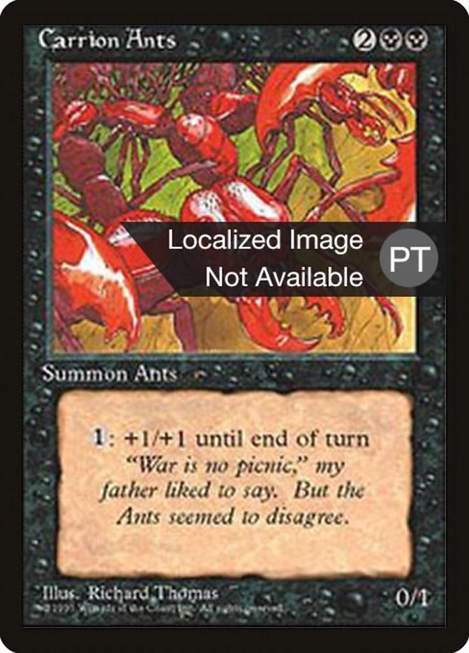 Carrion Ants [Fourth Edition (Foreign Black Border)] MTG Single Magic: The Gathering    | Red Claw Gaming