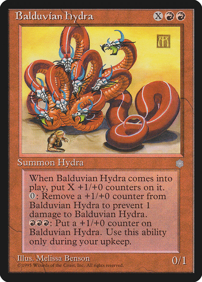 Balduvian Hydra [Ice Age] MTG Single Magic: The Gathering    | Red Claw Gaming