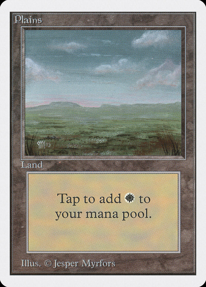 Plains (290) [Unlimited Edition] MTG Single Magic: The Gathering    | Red Claw Gaming