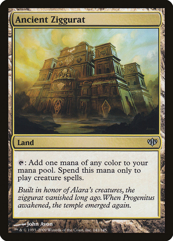 Ancient Ziggurat [Conflux] MTG Single Magic: The Gathering    | Red Claw Gaming