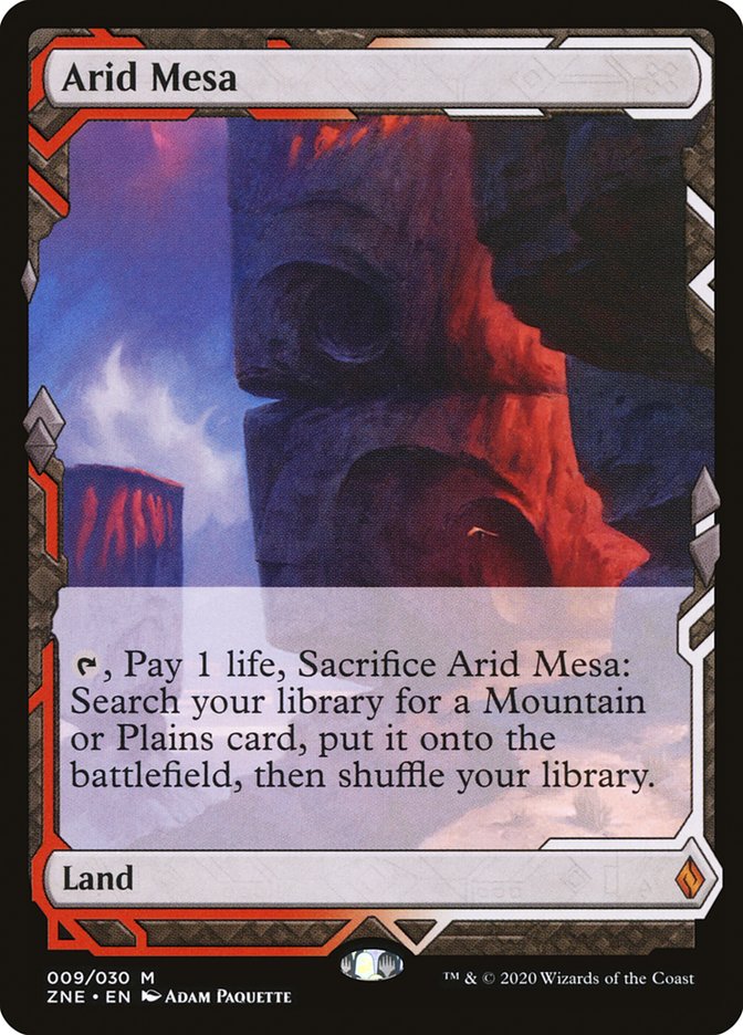 Arid Mesa (Expeditions) [Zendikar Rising Expeditions] MTG Single Magic: The Gathering    | Red Claw Gaming