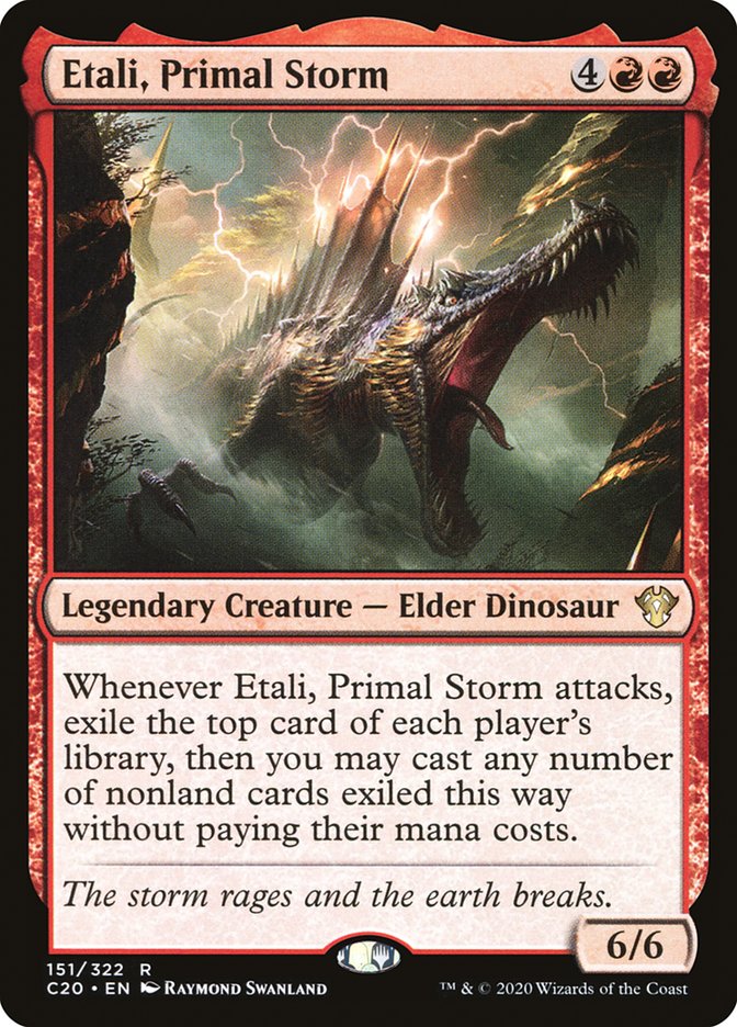 Etali, Primal Storm [Commander 2020] MTG Single Magic: The Gathering    | Red Claw Gaming