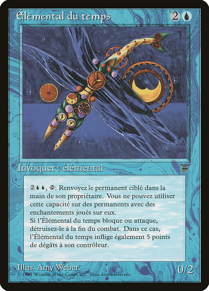 Time Elemental (French) - "Elemental du temps" [Renaissance] MTG Single Magic: The Gathering    | Red Claw Gaming