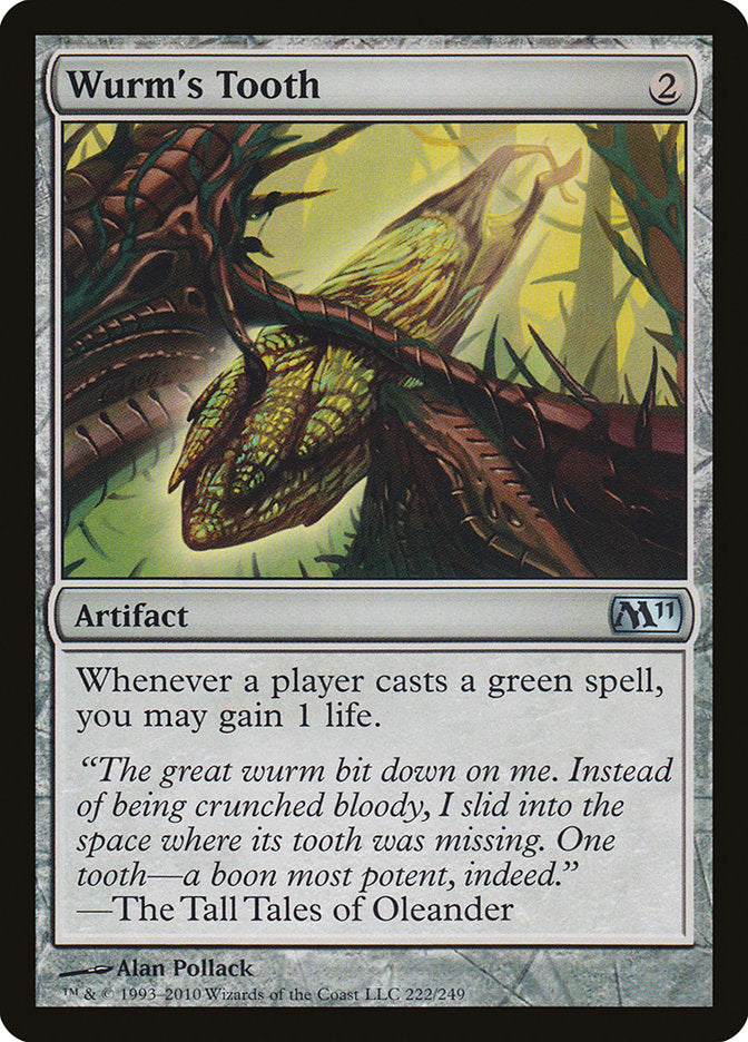 Wurm's Tooth [Magic 2011] MTG Single Magic: The Gathering    | Red Claw Gaming