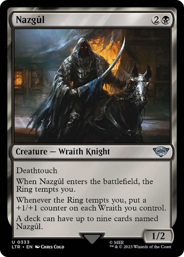 Nazgul (333) [The Lord of the Rings: Tales of Middle-Earth] MTG Single Magic: The Gathering    | Red Claw Gaming