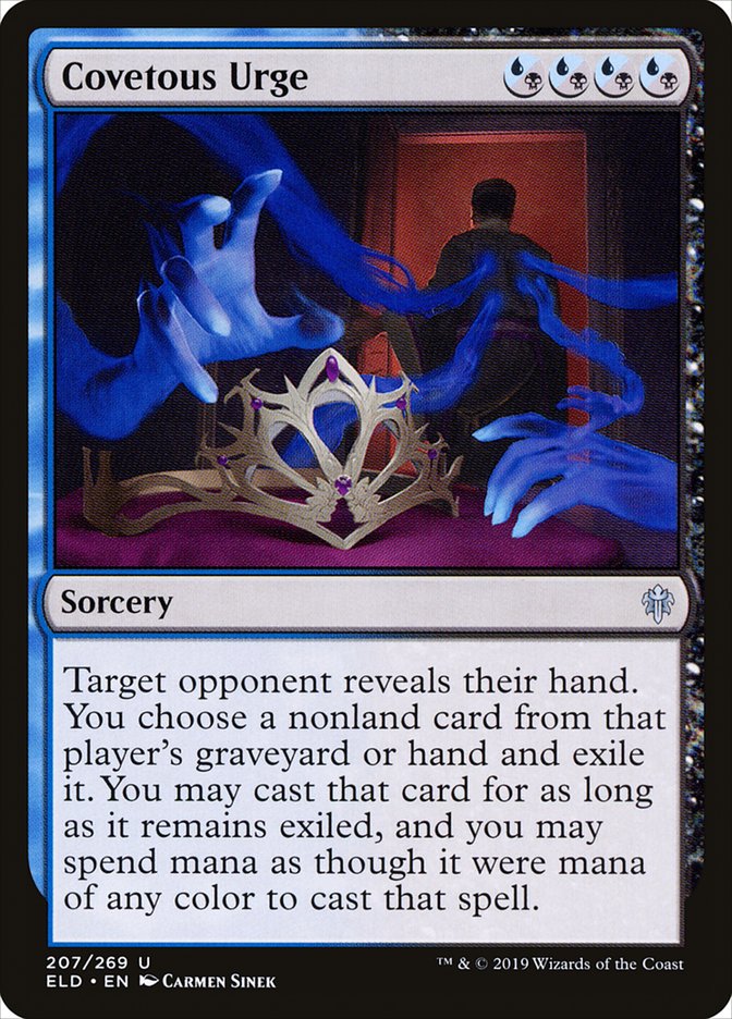 Covetous Urge [Throne of Eldraine] MTG Single Magic: The Gathering    | Red Claw Gaming