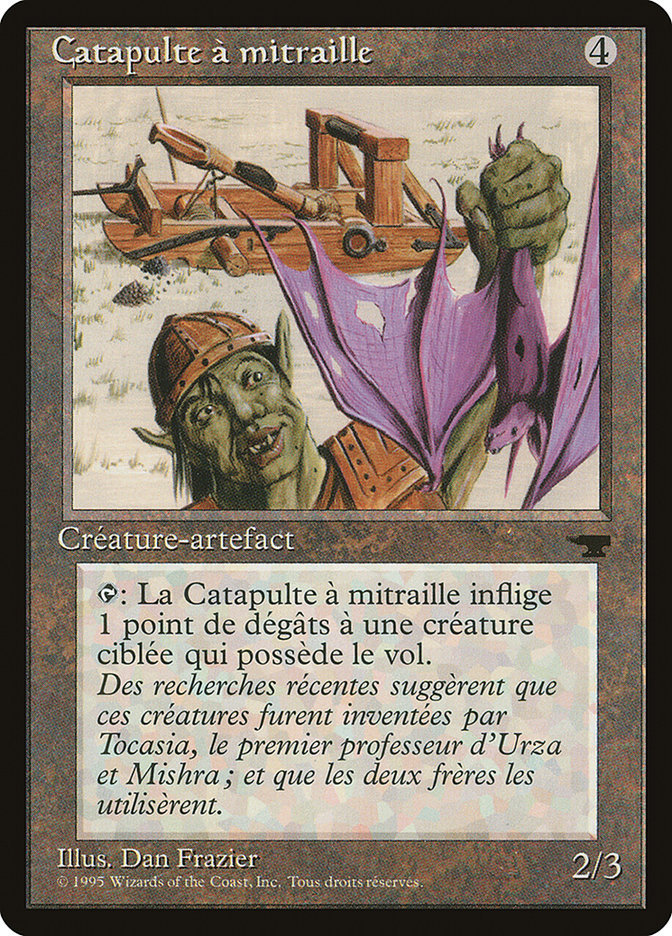 Grapeshot Catapult (French) - "Catapulte a mitraille" [Renaissance] MTG Single Magic: The Gathering    | Red Claw Gaming
