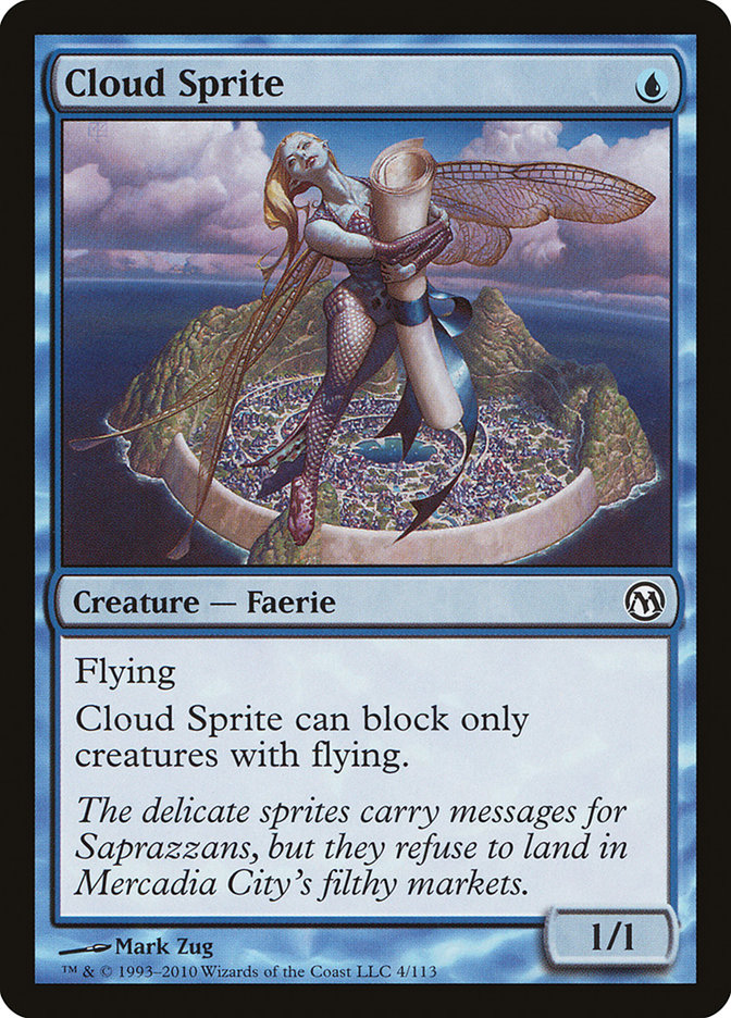 Cloud Sprite [Duels of the Planeswalkers] MTG Single Magic: The Gathering    | Red Claw Gaming