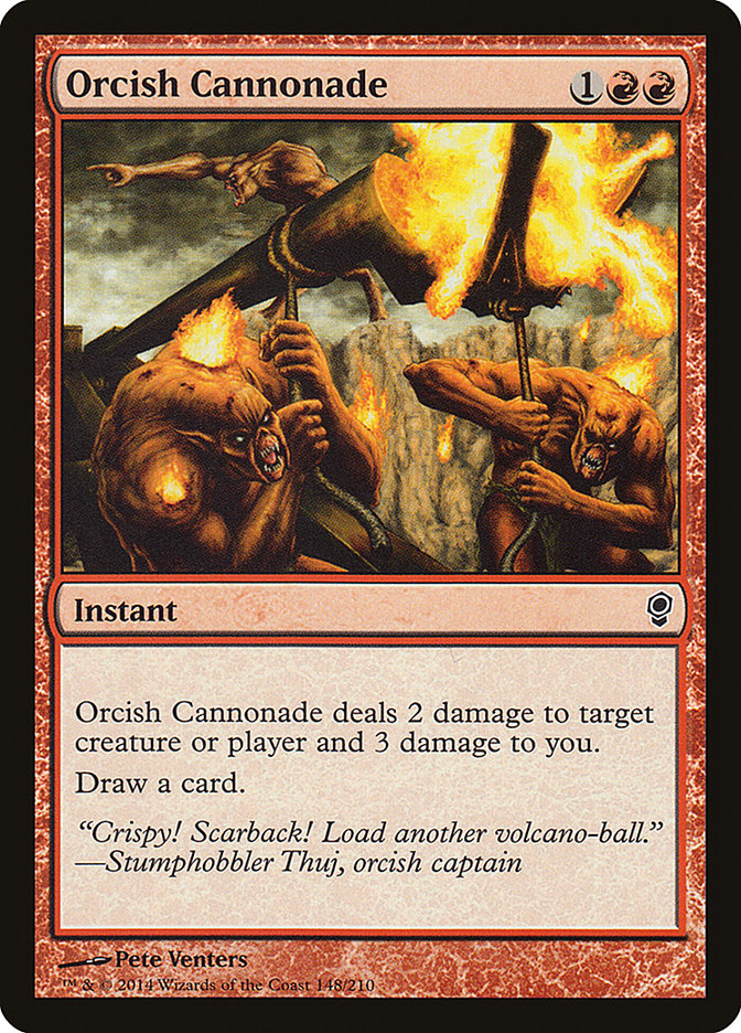 Orcish Cannonade [Conspiracy] MTG Single Magic: The Gathering    | Red Claw Gaming