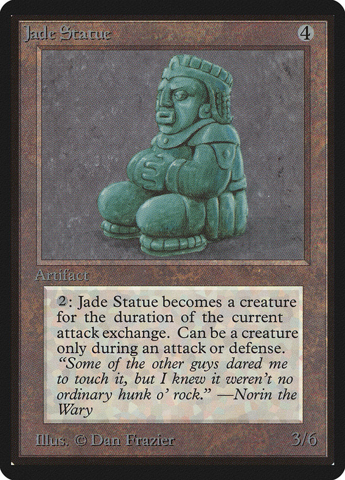 Jade Statue [Beta Edition] MTG Single Magic: The Gathering    | Red Claw Gaming