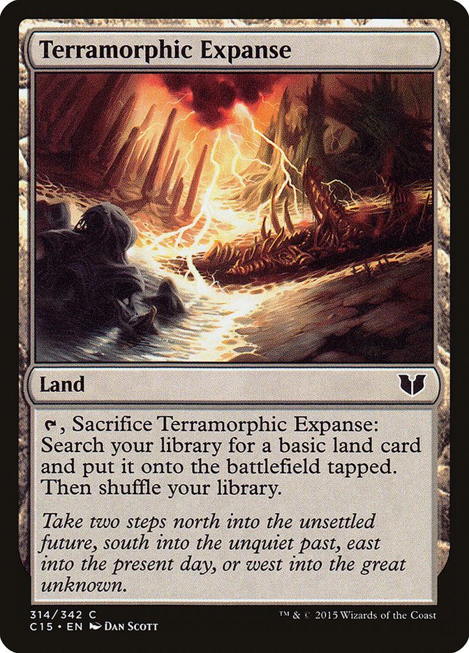 Terramorphic Expanse [Commander 2015] MTG Single Magic: The Gathering    | Red Claw Gaming