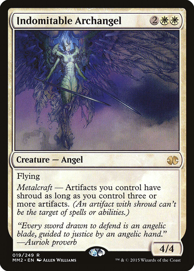 Indomitable Archangel [Modern Masters 2015] MTG Single Magic: The Gathering    | Red Claw Gaming