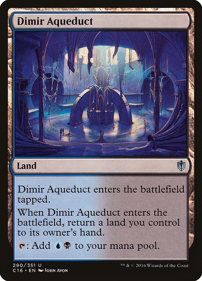 Dimir Aqueduct [Commander 2016] MTG Single Magic: The Gathering    | Red Claw Gaming
