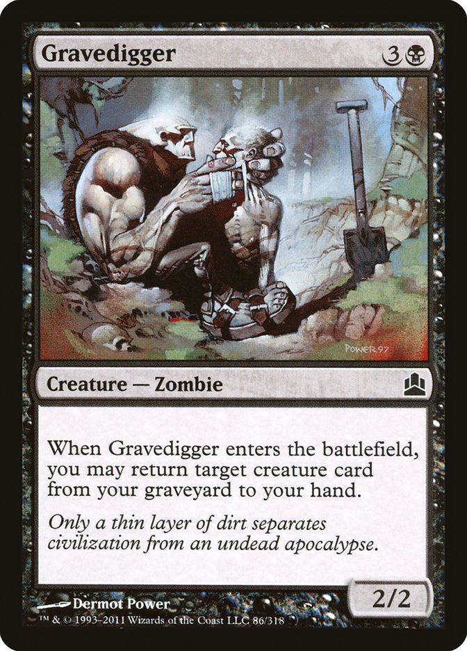 Gravedigger [Commander 2011] MTG Single Magic: The Gathering    | Red Claw Gaming
