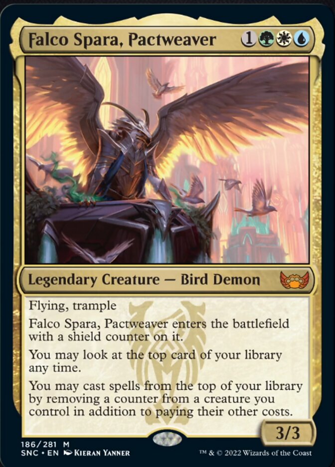 Falco Spara, Pactweaver [Streets of New Capenna] MTG Single Magic: The Gathering    | Red Claw Gaming