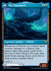 Cosima, God of the Voyage // The Omenkeel [Kaldheim] MTG Single Magic: The Gathering    | Red Claw Gaming