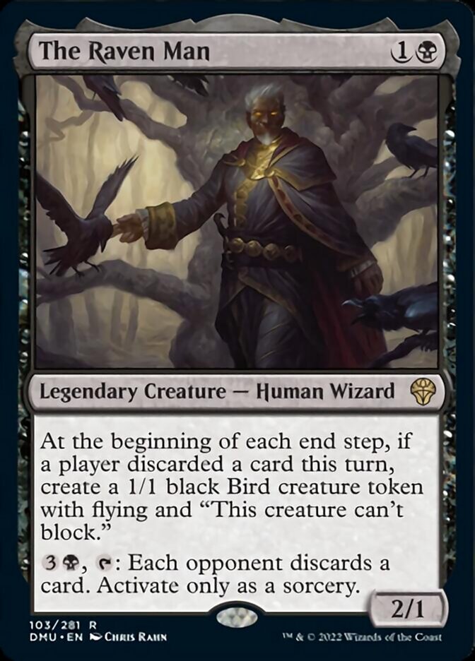 The Raven Man [Dominaria United] MTG Single Magic: The Gathering    | Red Claw Gaming