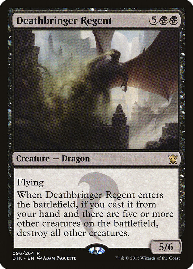 Deathbringer Regent [Dragons of Tarkir] MTG Single Magic: The Gathering    | Red Claw Gaming