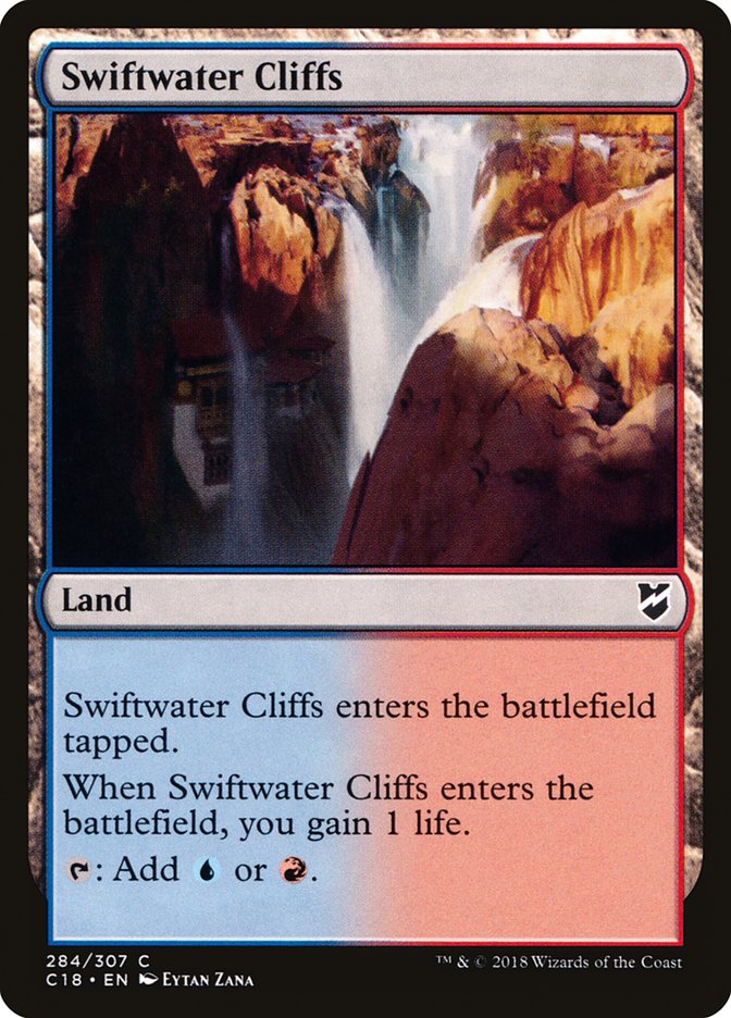 Swiftwater Cliffs [Commander 2018] MTG Single Magic: The Gathering    | Red Claw Gaming