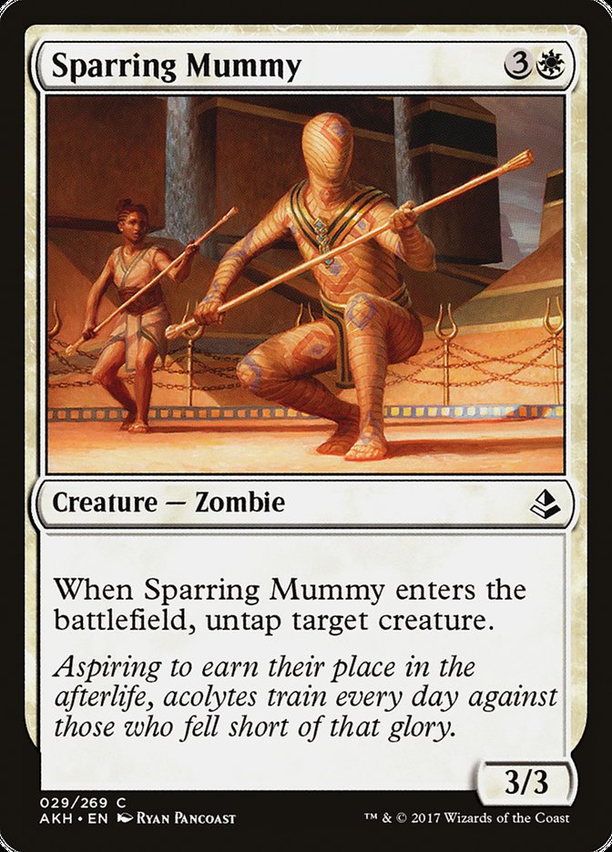 Sparring Mummy [Amonkhet] MTG Single Magic: The Gathering    | Red Claw Gaming