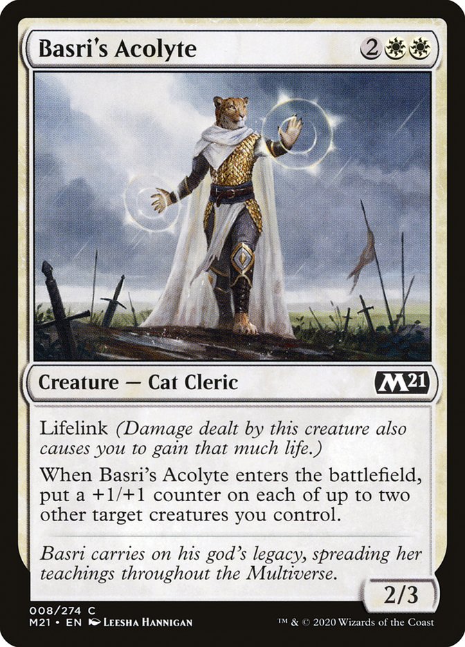 Basri's Acolyte [Core Set 2021] MTG Single Magic: The Gathering    | Red Claw Gaming