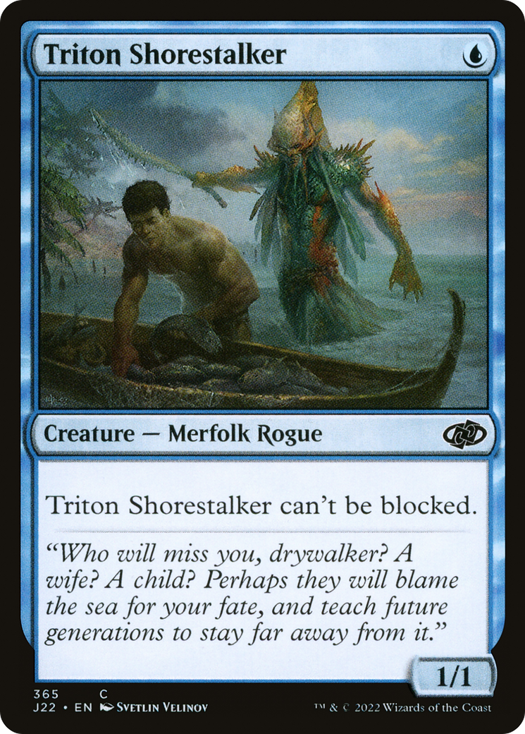 Triton Shorestalker [Jumpstart 2022] MTG Single Magic: The Gathering    | Red Claw Gaming