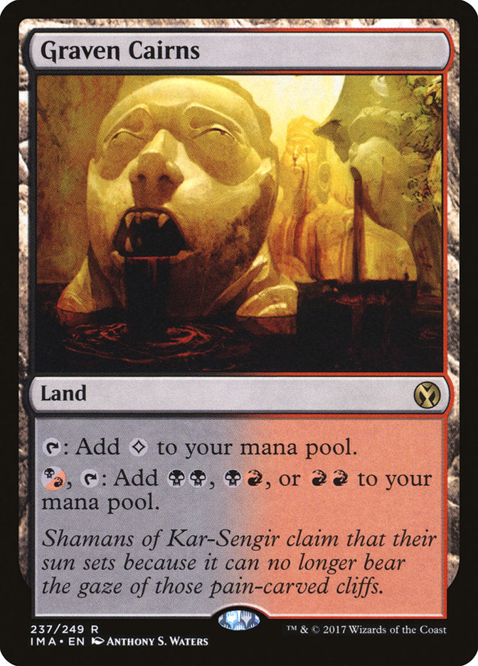 Graven Cairns [Iconic Masters] MTG Single Magic: The Gathering    | Red Claw Gaming