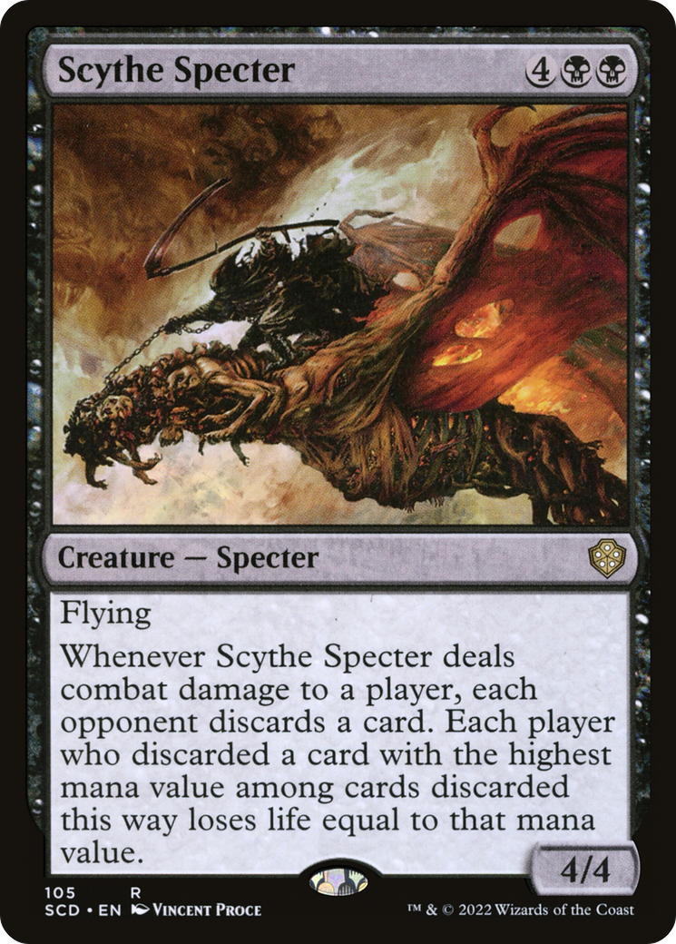 Scythe Specter [Starter Commander Decks] MTG Single Magic: The Gathering    | Red Claw Gaming