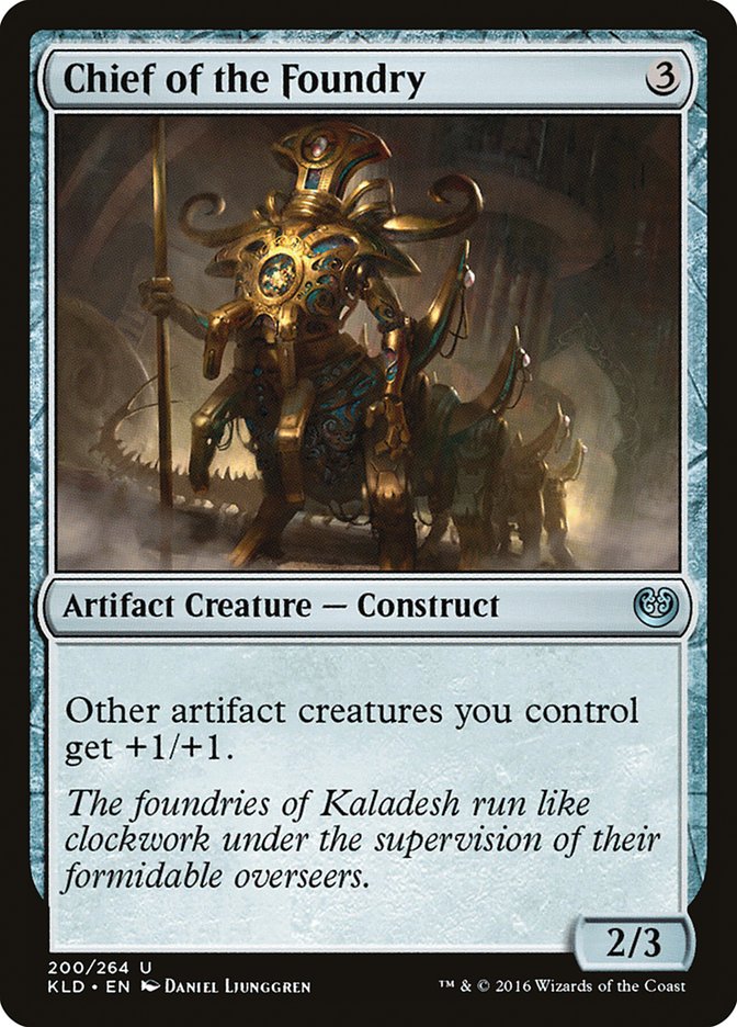 Chief of the Foundry [Kaladesh] MTG Single Magic: The Gathering    | Red Claw Gaming