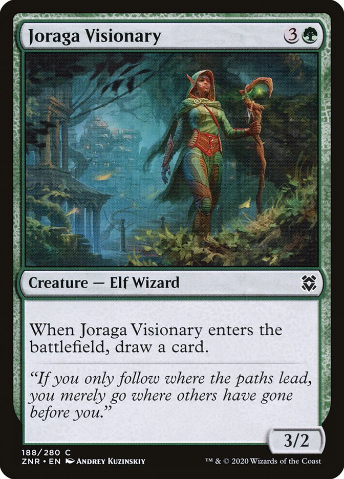 Joraga Visionary [Zendikar Rising] MTG Single Magic: The Gathering    | Red Claw Gaming