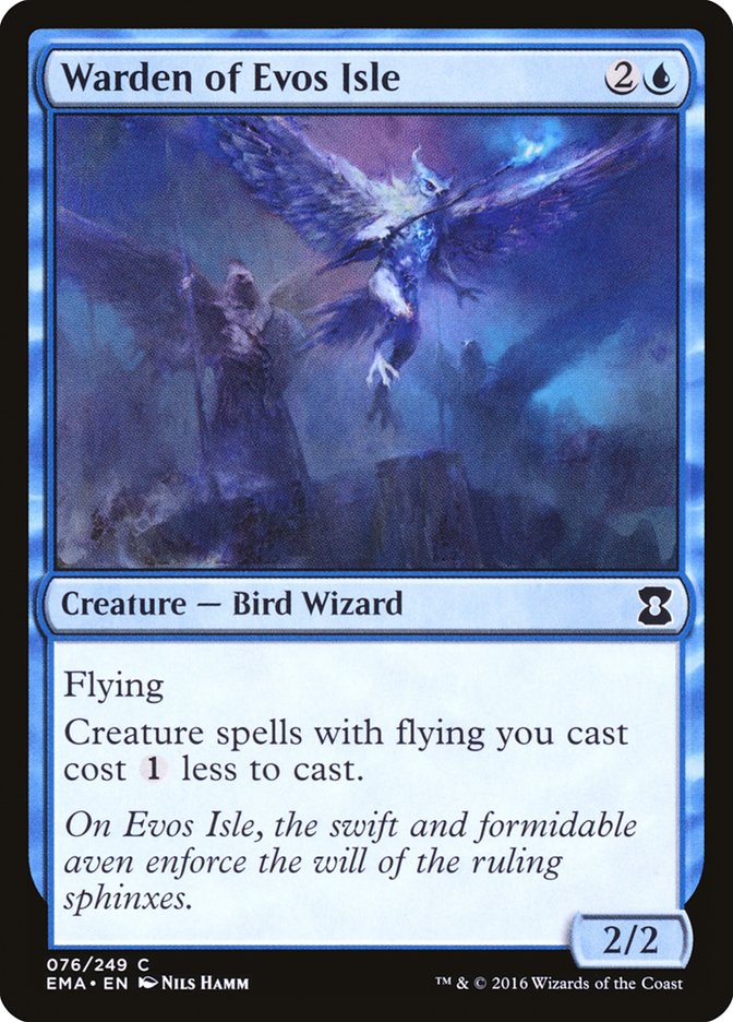 Warden of Evos Isle [Eternal Masters] MTG Single Magic: The Gathering    | Red Claw Gaming