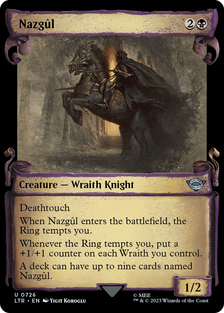 Nazgul (0726) [The Lord of the Rings: Tales of Middle-Earth Showcase Scrolls] MTG Single Magic: The Gathering    | Red Claw Gaming