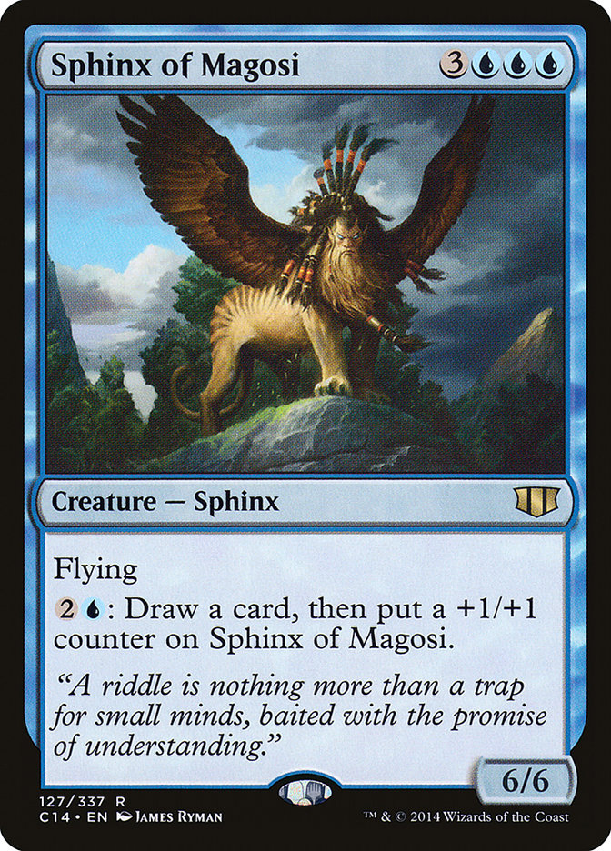 Sphinx of Magosi [Commander 2014] MTG Single Magic: The Gathering    | Red Claw Gaming