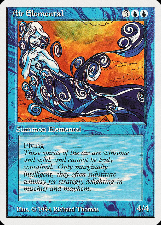 Air Elemental [Summer Magic / Edgar] MTG Single Magic: The Gathering    | Red Claw Gaming