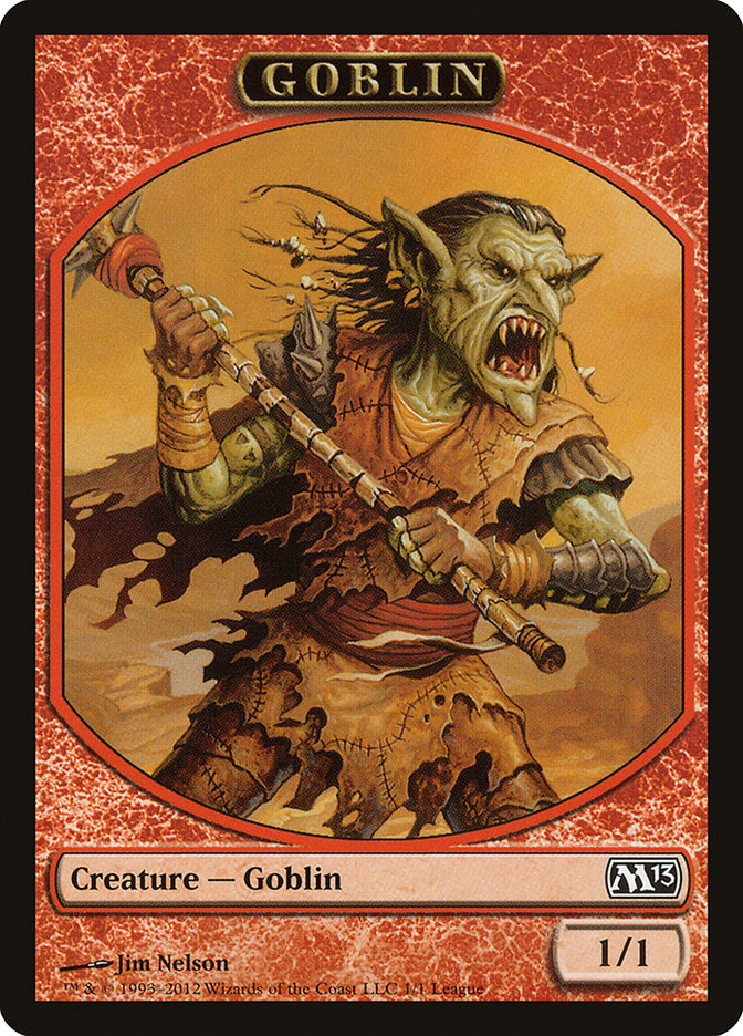 Goblin Token [League Tokens 2012] MTG Single Magic: The Gathering    | Red Claw Gaming