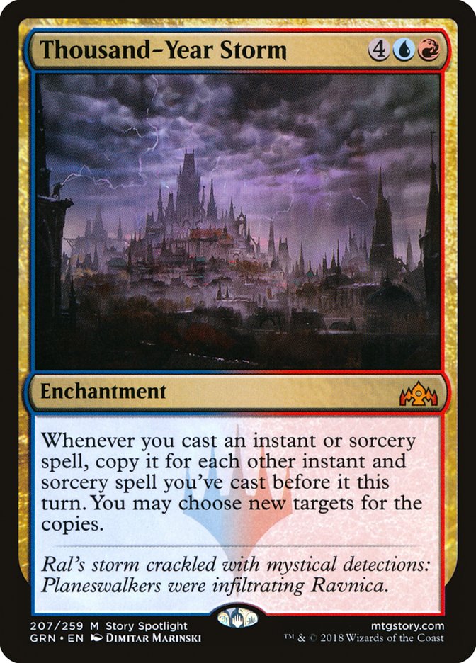 Thousand-Year Storm [Guilds of Ravnica] MTG Single Magic: The Gathering    | Red Claw Gaming