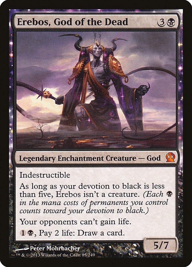 Erebos, God of the Dead [Theros] MTG Single Magic: The Gathering    | Red Claw Gaming