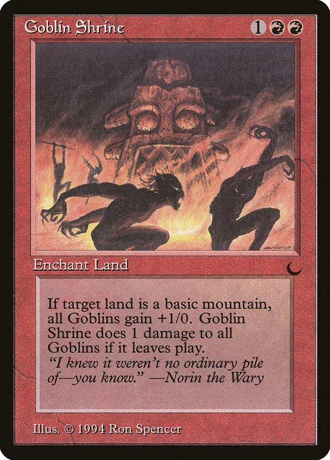 Goblin Shrine [The Dark] MTG Single Magic: The Gathering    | Red Claw Gaming